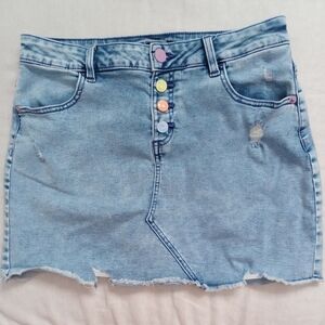Justice Denim Skirt